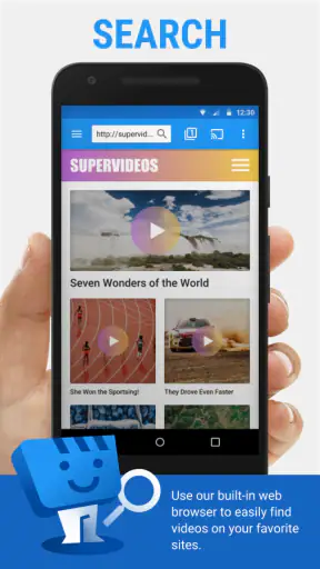 Web Video Cast | تصفح بالتلفاز screenshot