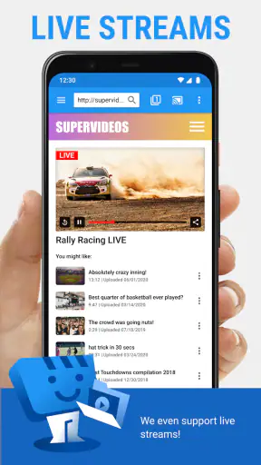 Web Video Cast | تصفح بالتلفاز screenshot