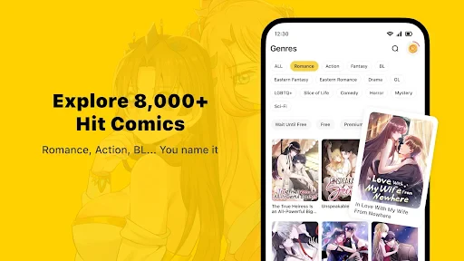 WebComics - Webtoon & Manga screenshot