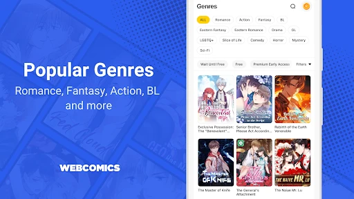 WebComics - Webtoon & Manga screenshot