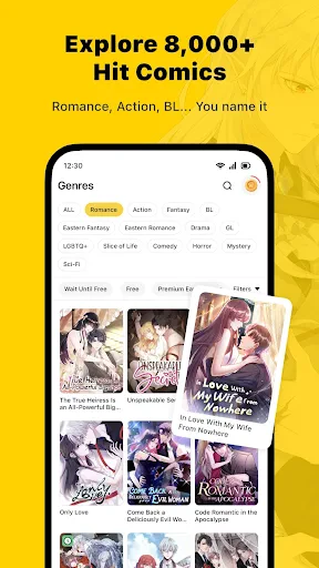 WebComics - Webtoon & Manga screenshot