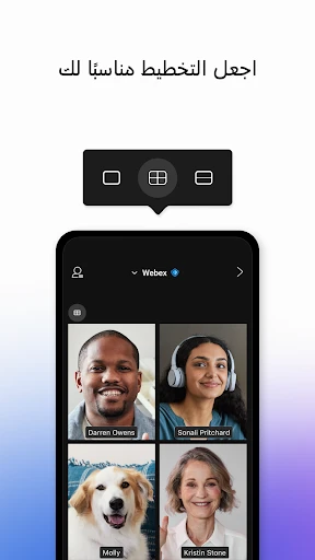 Webex Meetings screenshot