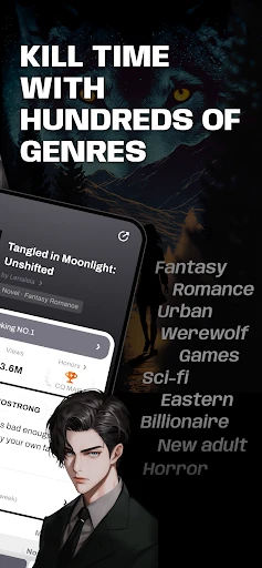 WebNovel screenshot