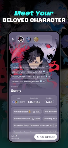 WebNovel screenshot