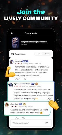 WebNovel screenshot