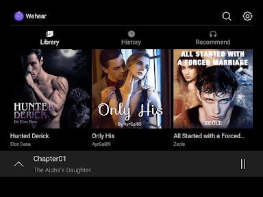 Wehear - Audiobooks & Stories screenshot
