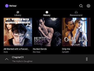 Wehear - Audiobooks & Stories screenshot