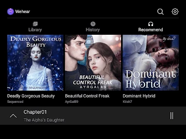 Wehear - Audiobooks & Stories screenshot