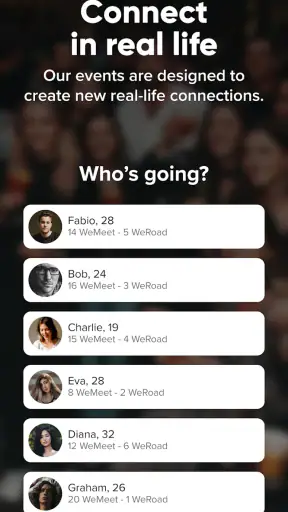 WeMeet by WeRoad screenshot