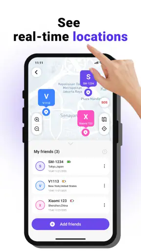 WeTrack - متتبع الموقع screenshot