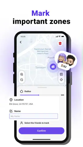 WeTrack - متتبع الموقع screenshot