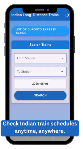 Where is my train screenshot