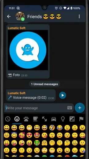 WimLow - Privacy in your chat screenshot