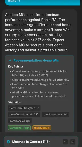 WIN Betting Predictions screenshot