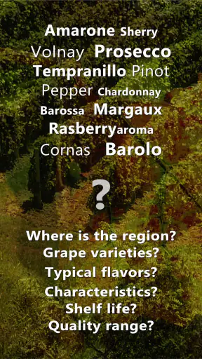 Wine Profiles & Vine Varieties screenshot