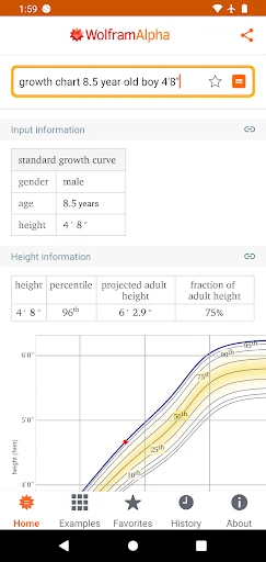 WolframAlpha Classic screenshot