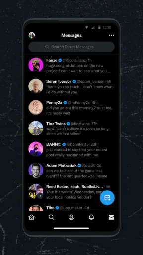 X - التويتر screenshot