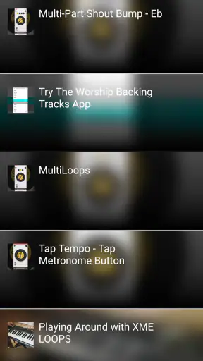 XME LOOPS screenshot
