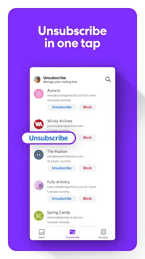 Yahoo Mail screenshot