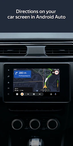 Yandex Navigator screenshot