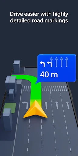 Yandex Navigator screenshot
