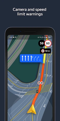 Yandex Navigator screenshot