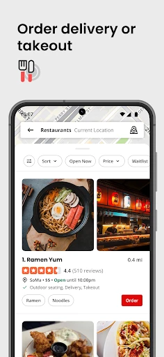 Yelp: Food, Delivery & Reviews screenshot