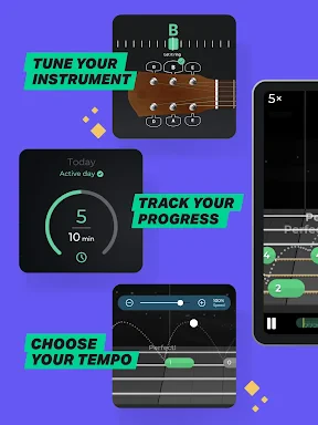 Yousician: Learn Guitar & Bass screenshot