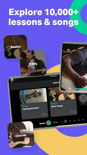 Yousician: Learn Guitar & Bass screenshot