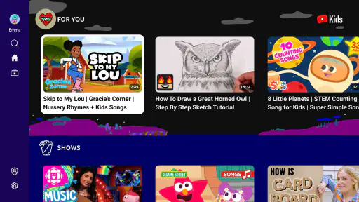 YouTube for Android TV screenshot