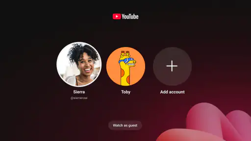 YouTube for Android TV screenshot