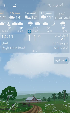 YoWindow طقس بلا حدود screenshot