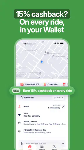 Zed: Dubai Taxi & Premium Cars screenshot
