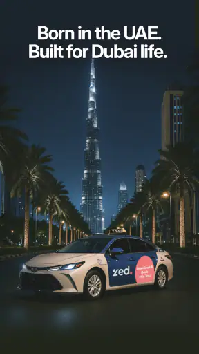 Zed: Dubai Taxi & Premium Cars screenshot