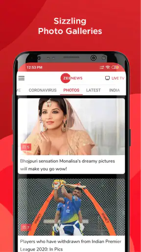 Zee News: Live News in Hindi screenshot