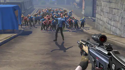 Zombie Apocalypse・لعبة الزومبي screenshot
