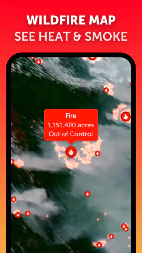 Zoom Earth - خريطة رادار الطقس screenshot