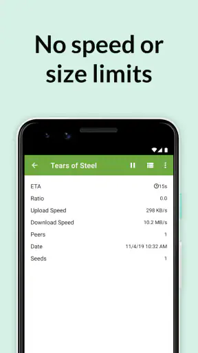 µTorrent®-برنامج تنزيل التورنت screenshot