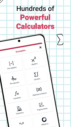 آلة حاسبة خطوة بخطوة Symbolab screenshot