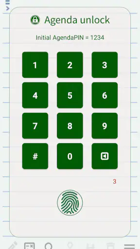 أجندة 25 للمحترفين screenshot
