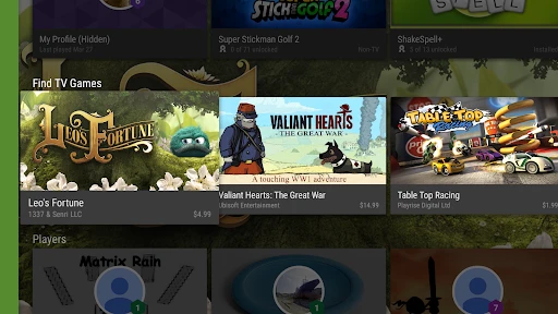 ألعاب Google Play screenshot