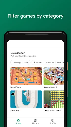 ألعاب Google Play screenshot