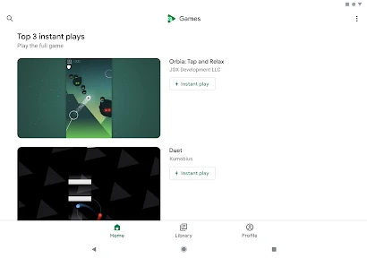 ألعاب Google Play screenshot