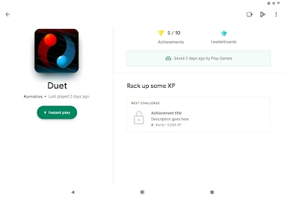 ألعاب Google Play screenshot
