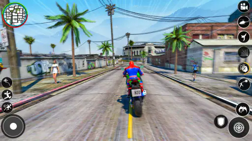 ألعاب خارقة- تحلق حبل العنكبوت screenshot