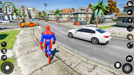 ألعاب خارقة- تحلق حبل العنكبوت screenshot