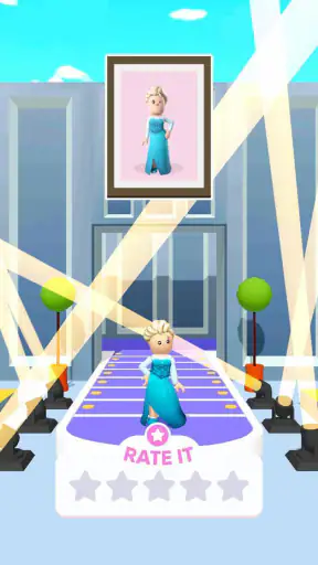 الأزياء الشهيرة - لعبة تلبيس screenshot