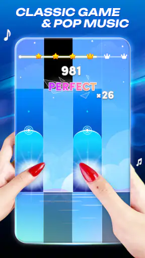 البيانو المستوى 9: إيقاع النقر screenshot
