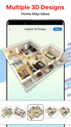 البيت الحديث رسم البيت screenshot