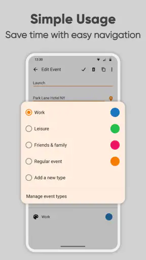 التقويم البسيط الاحترافي screenshot